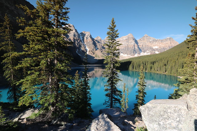 Moraine lake Alberta Canada July 4th 2015