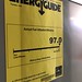 EnerGuide label for the furnace