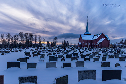 blue sunset church cemetery graveyard norway bluehour kirke hedmark elverum elverumkirke normannphotography