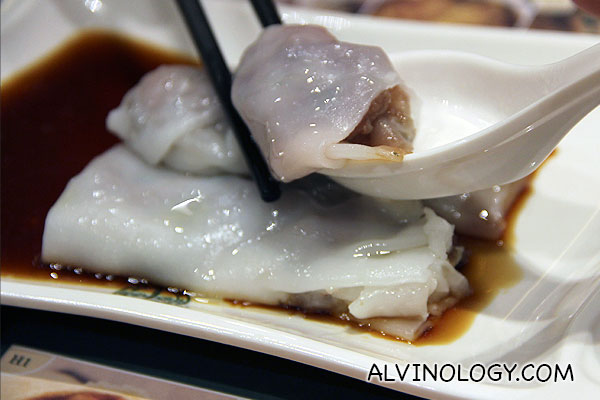 Vermicelli Roll with Pig’s Liver (S$5.50) - must-try