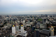 A view from Baiyoke Sky Bangkok