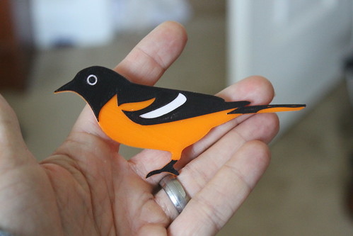 3D Printed Bird - Oriole