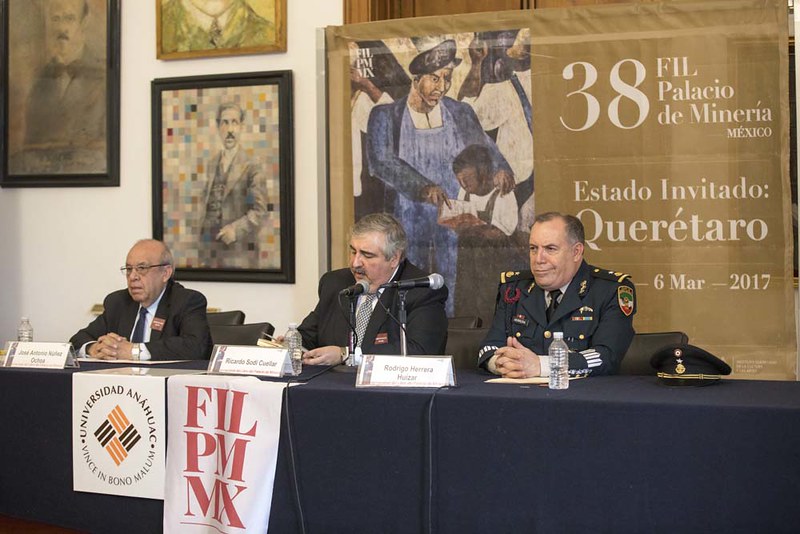 Presentación del Libro Defensa Nacional, Fuerzas Armadas Mexicanas. Ricardo Sodi.