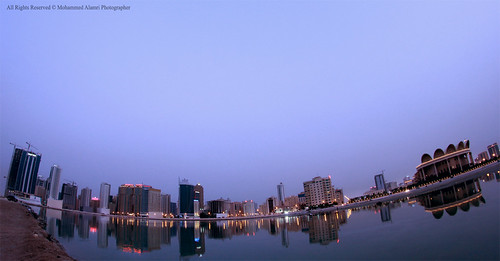 city sea panorama bahrain view panoramic manama