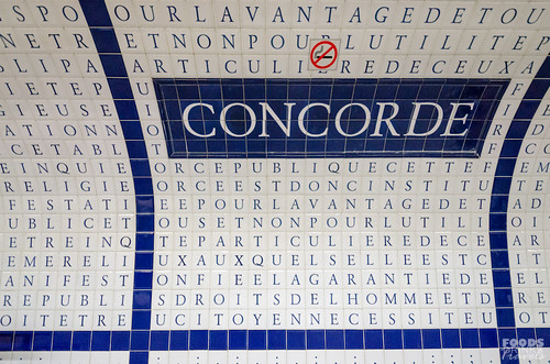 Paris - Metro Station Concorde