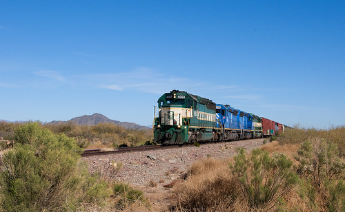 arizona trains ac aguila sd45 emd sd452 arizonacalifornia