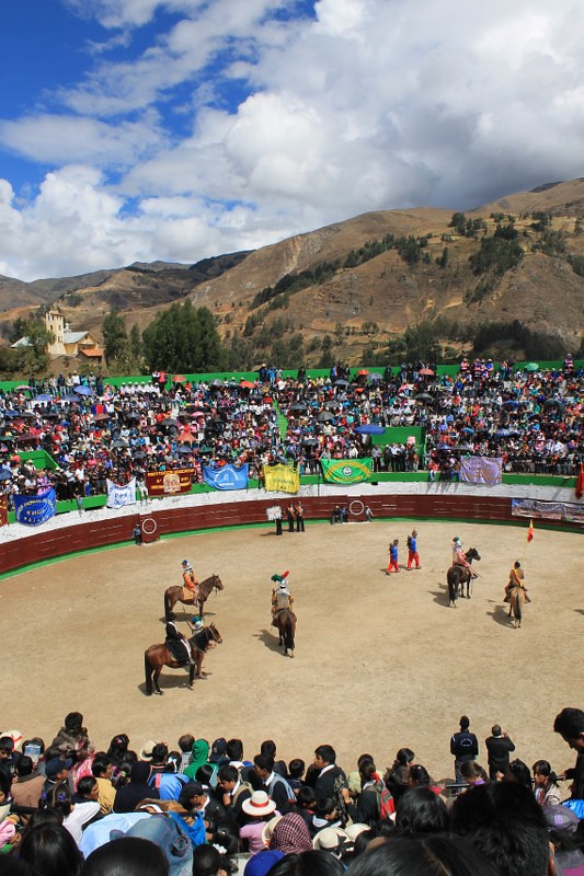 Folklore festival in Pomabamba