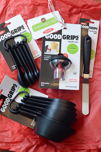 A variety of OXO Kitchen tools.