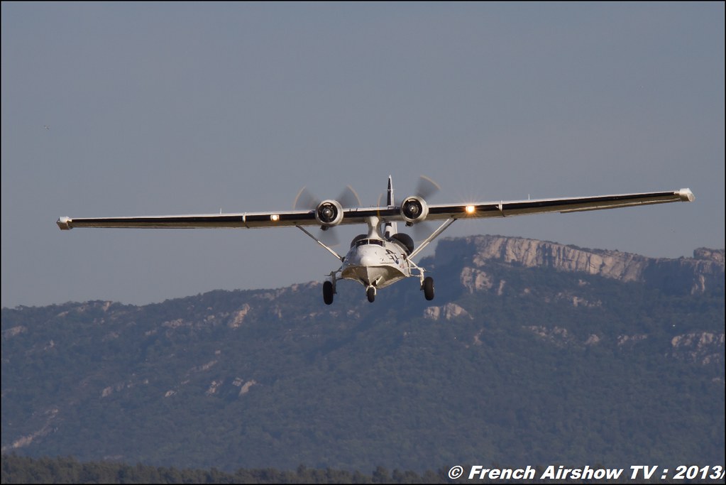 PBY 5A CATALINA CL-215, CL-415 50 ans bombardiers d'eau, Aix les Milles, Meeting Aerien 2013