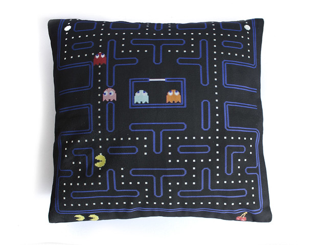 Pac-Man cushion