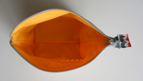 Open Wide Zippered Pouch
