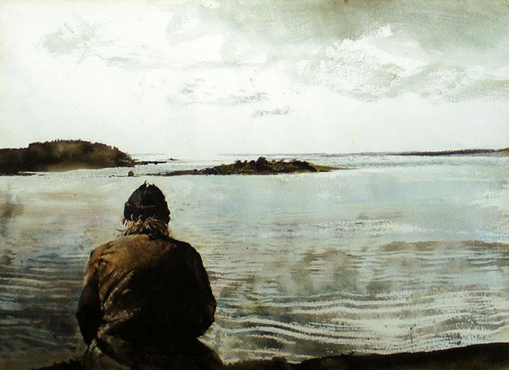 Andrew Wyeth - "Baleen" (1982)