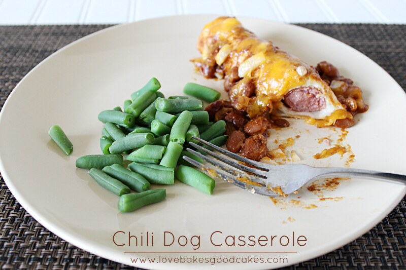 Chili Dog Casserole