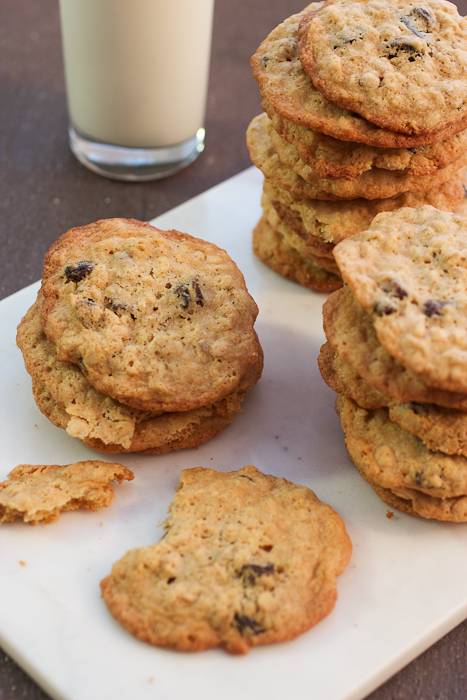 Oatmeal Rum Raisin Cookies #cookieweek