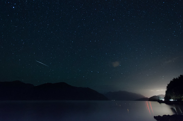 Persied's Meteor from Porteau Cove