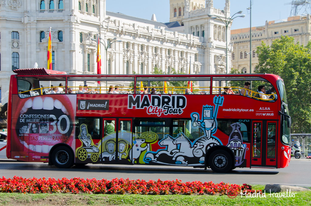open bus tour in madrid