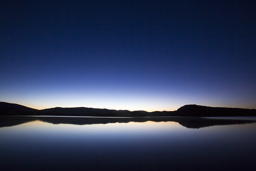 ca california northbay marincounty nicasioreservoir bluehour longexposure landscape dawn reflection