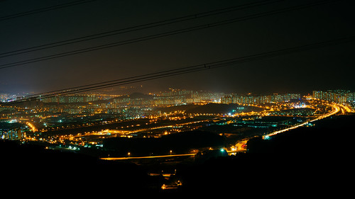 november light urban night zeiss landscape 50mm korea clear planar changwon 창원 안민고개
