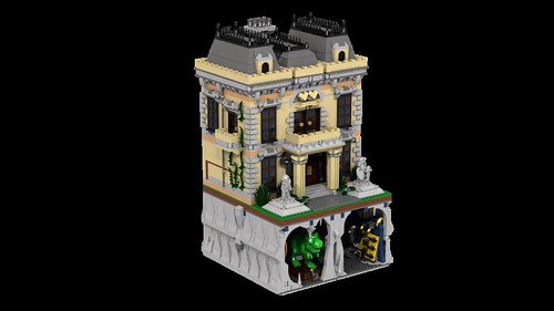 Wayne Manor Modular Lego Licensed Eurobricks Forums