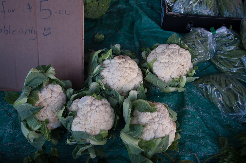 Cauliflower at the Cleveland Markets, Brisbane QLD Australia 20150802-VPR00316.jpg