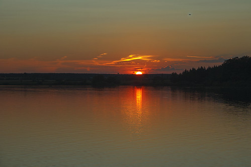 sunset twilight pond canoneos300d rybníksvět mygearandme mygearandmepremium mygearandmebronze mygearandmesilver mygearandmegold