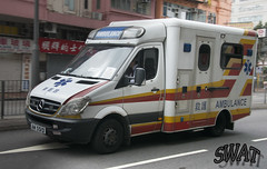 香港醫療輔助隊 AM 5512 前香港消防處救護車