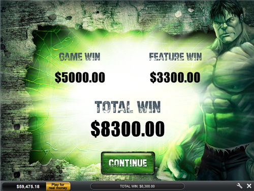 free Incredible Hulk Prize