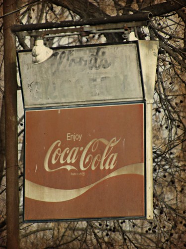 mississippi rust alligator coke delta cocacola smalltown vintagesigns plasticsigns