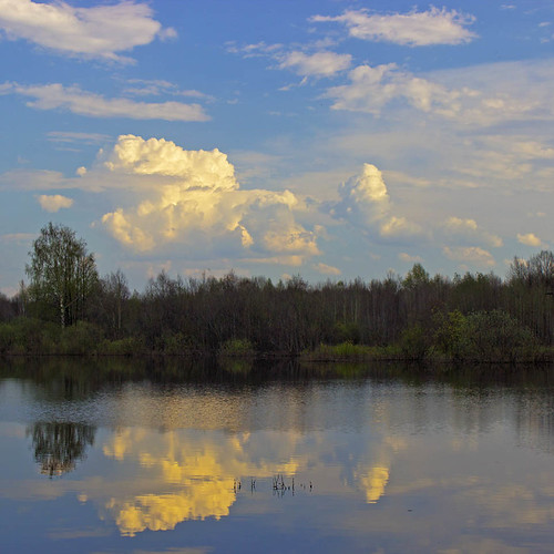 sky nature clouds forest canon reflections landscape spring russia outdoor 600d