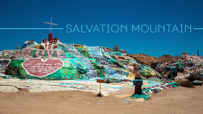Leonard Knight's Salvation Mountain - Niland, California