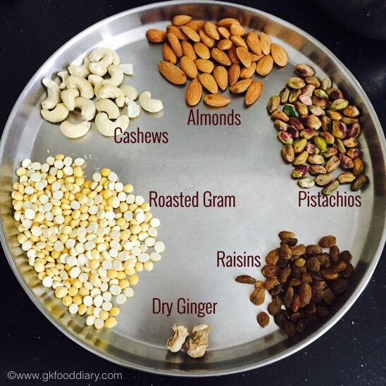 Dry fruits powder for babies