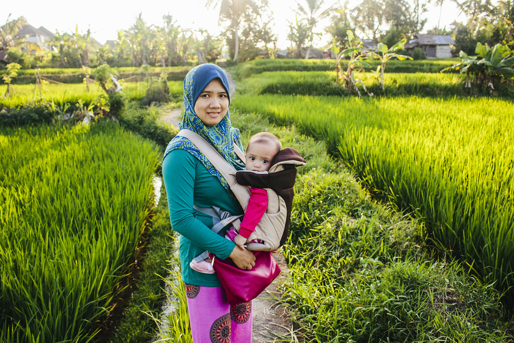 Traveling Family | Penestanan Rice Field | Ubud | Bali | Indonesia