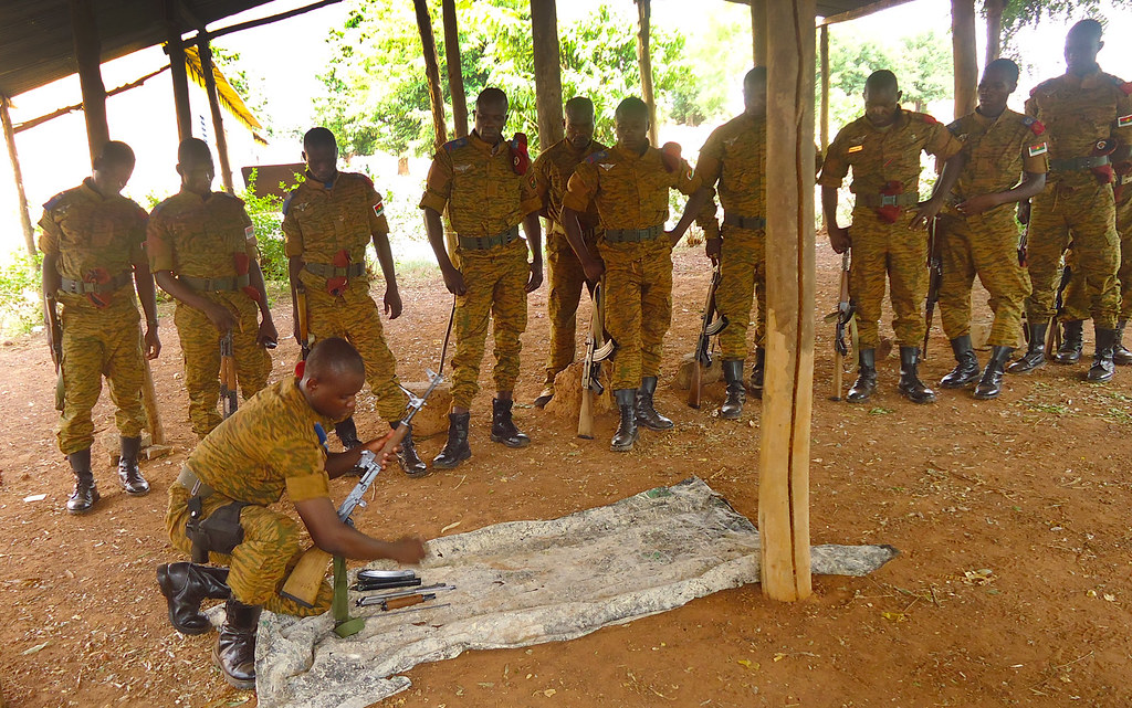 Burkina Faso Counter Terrorism Company receives training and equipment