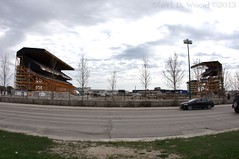 Demolition of the Old Blue Bombers Stadium