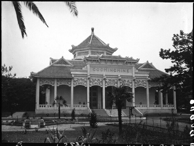 Exposition Coloniale 1931 - inauguration du pavillon de la Cochinchine