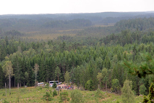 småland skog utsikt exkursion kronoberg 2013 hunnsberget skogshistoria hunnsbjär