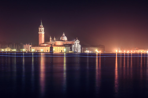 landscape venezia notturna sangiorgio robertotaddeo