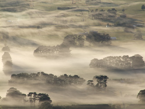 newzealand weather fog sunrise landscape spring fuji seasons farming gimp pastoral wairarapa carterton 2013 xs1 fujifilmxs1
