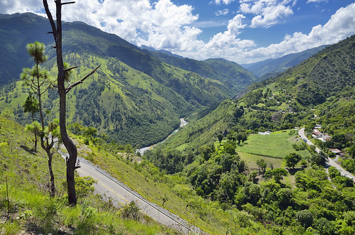rio guatemala alta provincia paesaggi verapaz chixoy