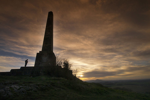 sunset monument lumix george shropshire 1st granville duke telford panasonic gower sutherland 9mm lilleshall leveson gx1