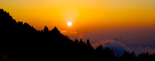 sunset mountain taiwan ali 日落 臺灣 阿里山 alishan 暮