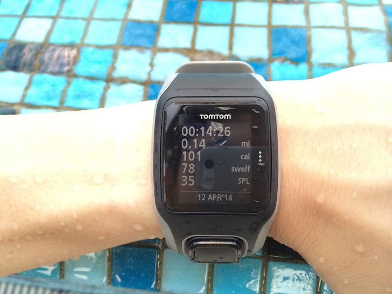 TomTom Multi-Sport GPS Watch - Swim - History