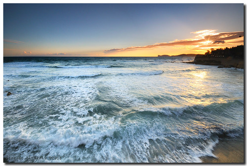 sardegna sunset sea italy seascape color colour nikon tramonto mare sardinia sigma wave 1020 stefano onde alghero d90 demurtas nikfly stefanodemurtas