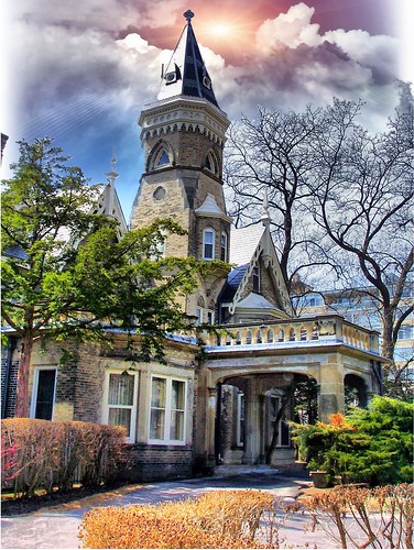 school sky house toronto ontario canada tower castle heritage college architecture de see la education catholic view rear gothic towers victorian style landmark tourist historic christian historical mansion cyrus must attraction salle oaklands ih mccormick on internationalharvester onasill