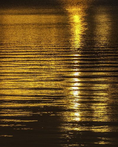 sunset abstract water golden missouri branson newyearsday tablerocklake