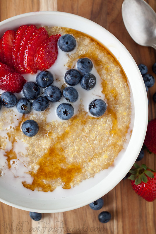The Ultimate Breakfast: Amaranth, Quinoa, and Polenta Porridge | Will Cook For Friends