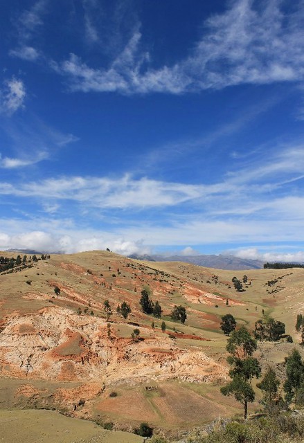 The hills near Vilcashuaman