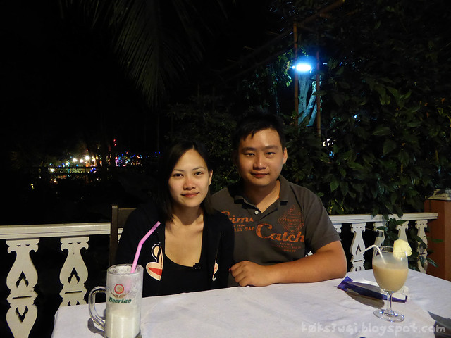Luang Prabang Drinks by the Mekong with Cheryl and Kok