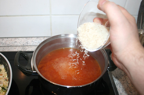 46 - Reis hinzu geben / Add rice