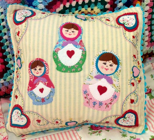 Russian Dolls Cushion Cover